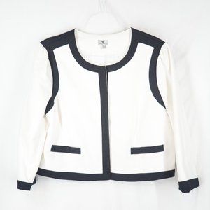 Worthington White & Black Jacket Size XL